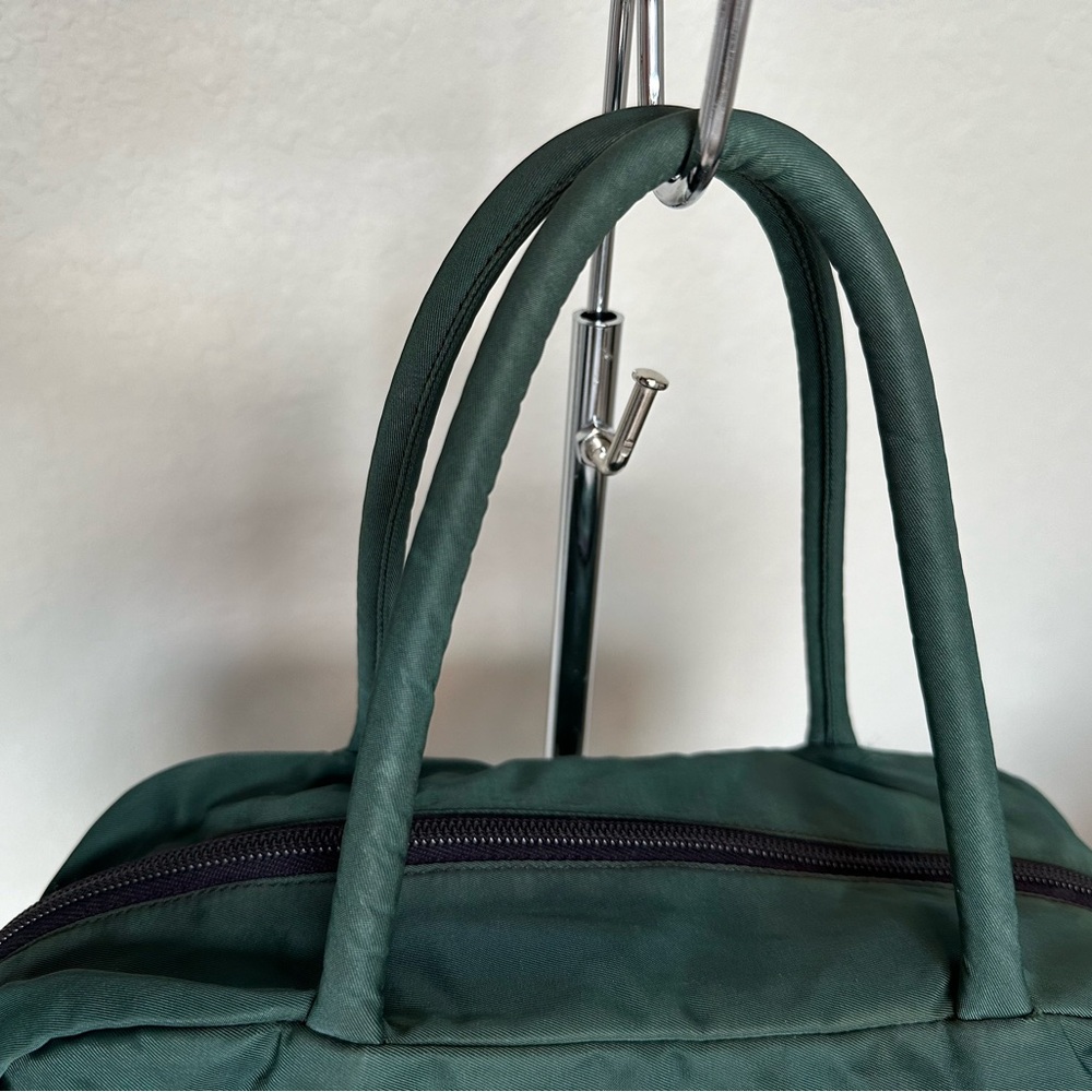 SOLD Prada Nylon Green Tessuto City Tote - Picture 10 of 14